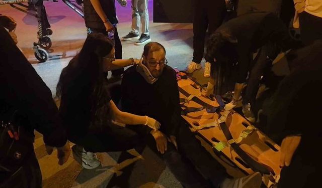 Erzurum'da vur-kaç kazası: Polis güvenlik kameralarından sürücüyü arıyor