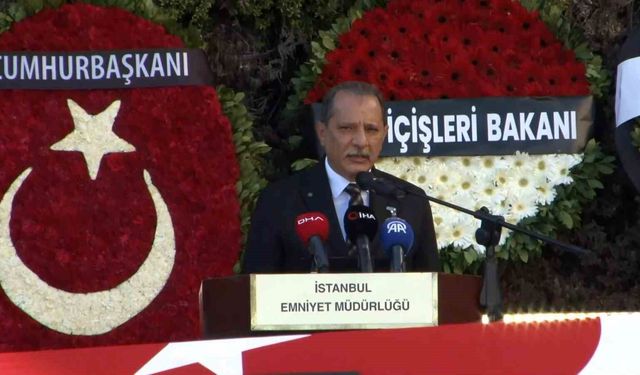 Esenurt'ta denetim sırasında şehit olan polis memuru için tören düzenlendi