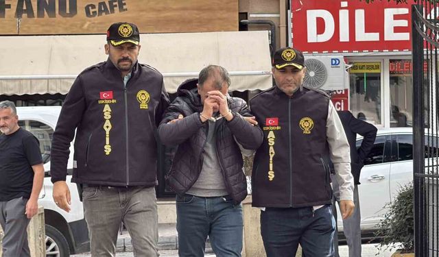 Eskişehir'de 9 yıldır firari olan ve 25 yıl hapis cezası ile aranan şahıs yakalandı