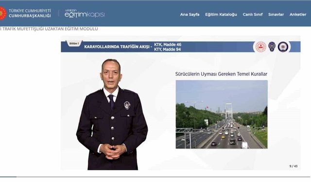 Eskişehir'de fahri trafik müfettişlerine eğitim