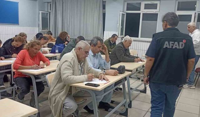 Eskişehir'de mahalle bazlı afet eğitimi verildi