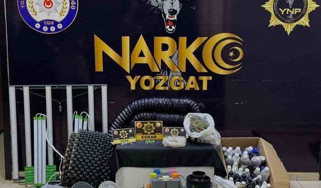Evinde uyuşturucu düzeneği ele geçirildi