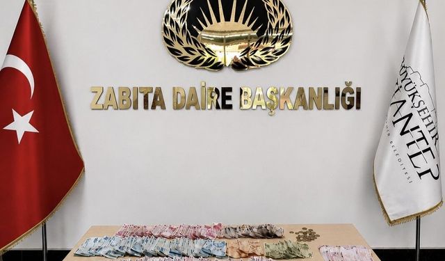 Gaziantep'te kadın dilencinin üzerinden 64 bin TL çıktı