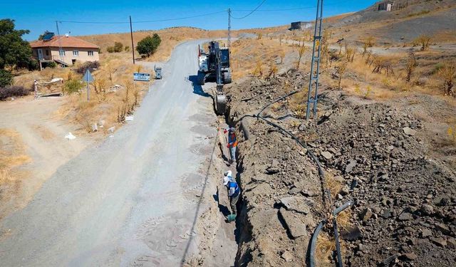 Hacı Yusuflar Mahallesi içme suyu hattında sona doğru