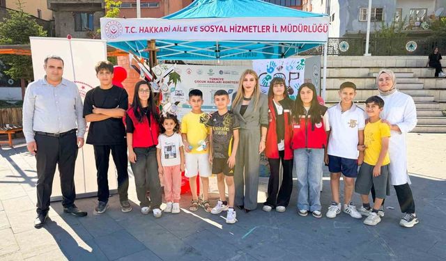 Hakkâri'de çocuklar iklim değişikliğine karşı bilgilendirildi