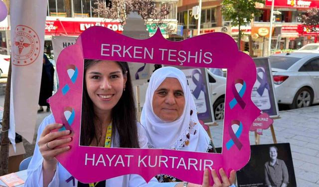 Hakkâri'de kanserde erken teşhis için farkındalık çalışması