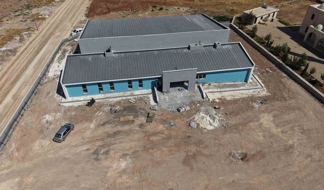 Haliliye'de yarı olimpik yüzme havuzunda sona gelindi