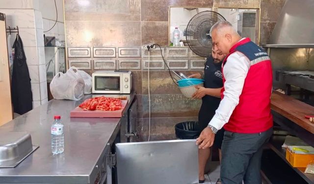 Hatay'da gıda denetimi gerçekleştirildi