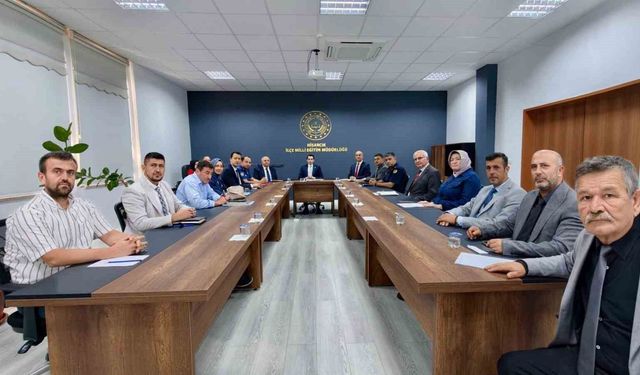 Hisarcık'ta okullar için bütün güvenlik tedbirleri masaya yatırıldı