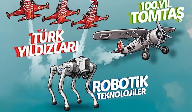 Hürjet ve Türk Yıldızları, 8. Bilimfest Kayseri'de gökyüzü tutkunları ile buluşacak