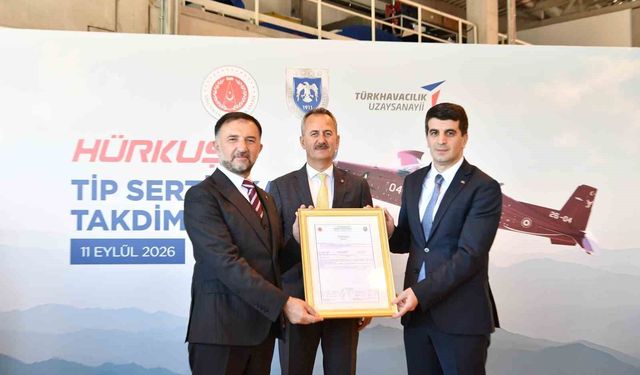 HÜRKUŞ-II'ye Askeri Tip Sertifikası