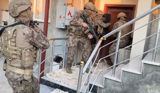 Iğdır merkezli 7 ilde suç örgütü operasyonu: 6 kişi tutuklandı