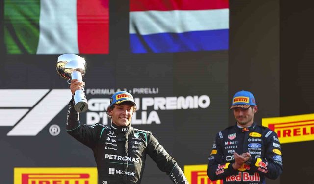 İtalya Grand Prix'sini 19. sıradan başlayan Kimi Antonelli kazandı