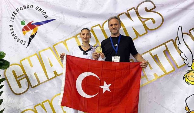 İzmirli tekvandoculardan Avrupa'da üç madalya