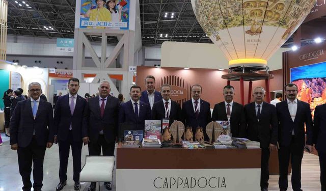 Japonya'daki Turizm Expo Fuarı'nda Kapadokya rüzgarı