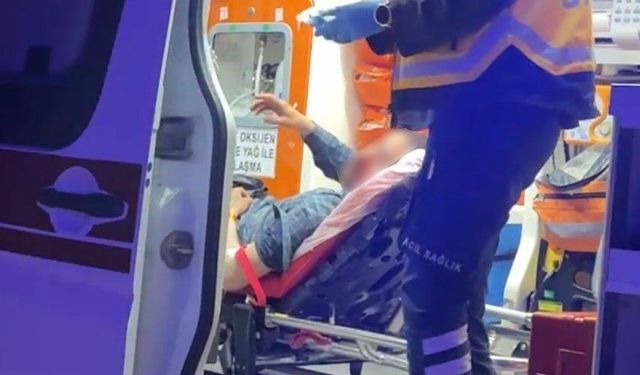 Kadının çığlık atması üzerine, vatandaşlar şahsı etkisiz hale getirildi