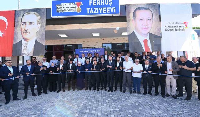Kahramanmaraş'ta Ferhuş Taziyeevi hizmete açıldı