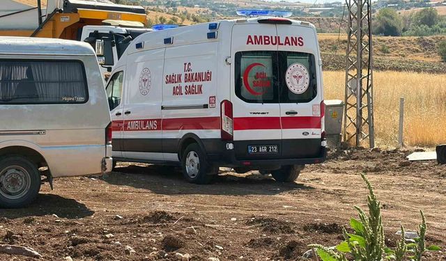 Kamyonun üzerinden düşen şahıs yaralandı