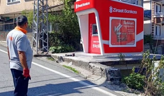 Kaptaş'a ATM hizmeti kazandırıldı