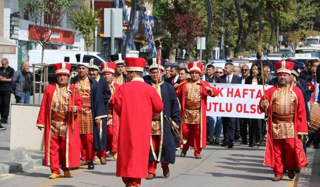 Karabük'te Ahilik Haftası mehter takımıyla kutlandı