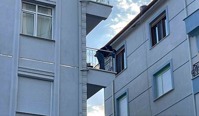 Karaman'da balkondan düşen şahıs hayatını kaybetti