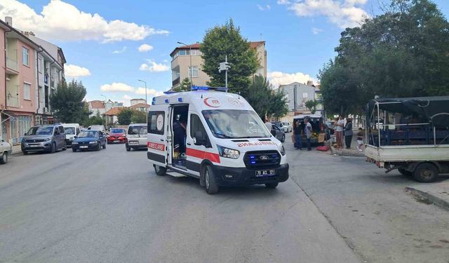 Karaman'da elektrikli bisiklet kazası: 1 ağır yaralı