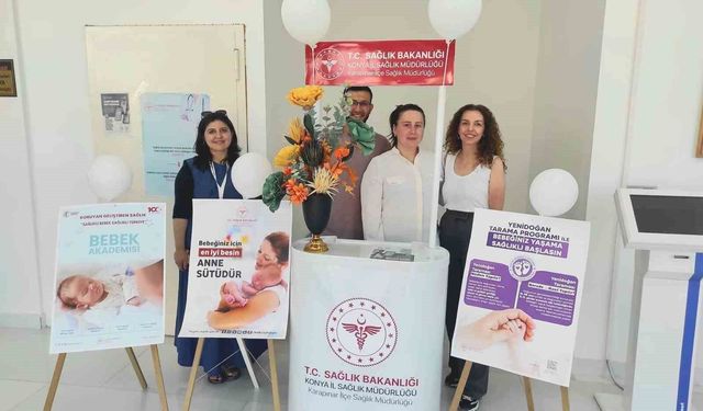 Karapınar'da 'Sağlıklı Anne, Sağlıklı Gelecek' etkinliği