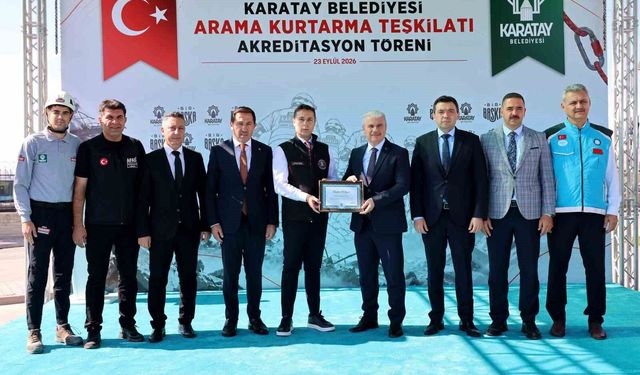 Karatay, arama kurtarmada Konya'nın akredite tek ilçesi oldu