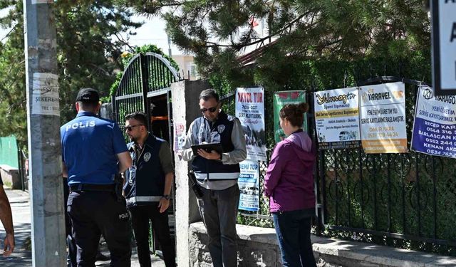 Kars'ta okul çevreleri ve servislerde sıkı denetim
