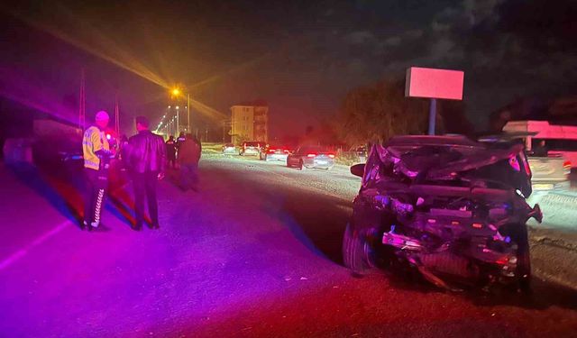 Kars'ta trafik kazası: 4 yaralı