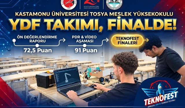 Kastamonu Üniversitesi öğrencileri, TEKNOFEST finalinde yarışacak