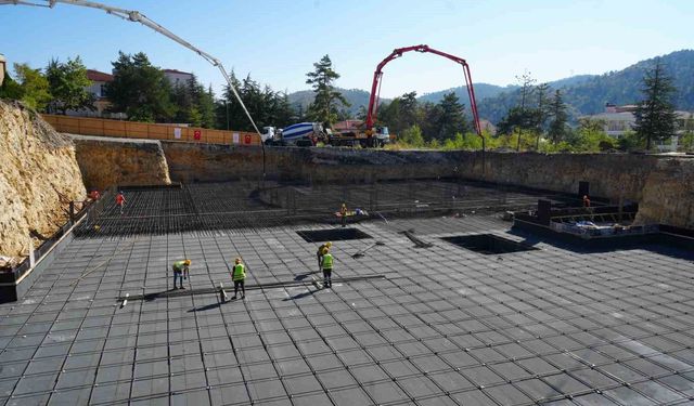Kastamonu'da 300 milyon yatırımla inşa edilecek semt polikliniğinin temeli dualarla atıldı