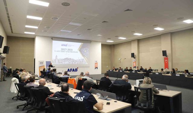 Kastamonu'nun afet risk azaltma planı masaya yatırılıyor