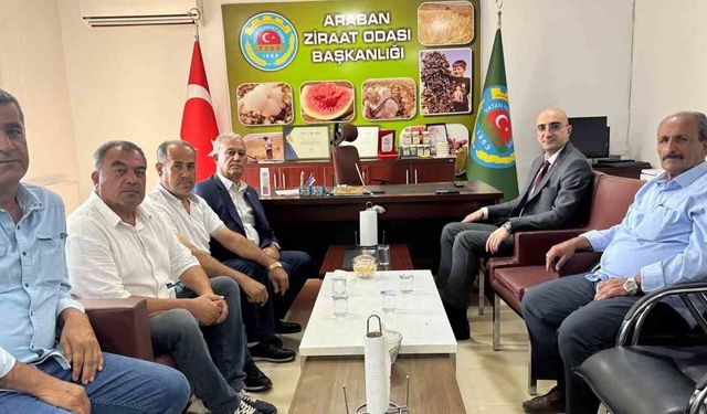 Kaymakam Ceylan, Hasan Altun ile bir araya geldi