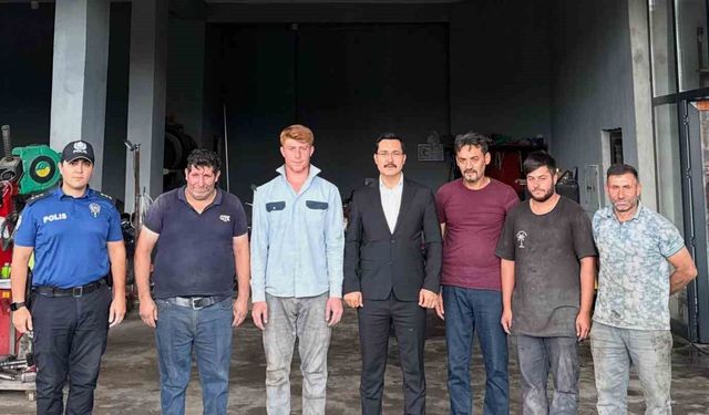 Kaymakam Demirtaş mesaiye esnaf ziyaretiyle başladı
