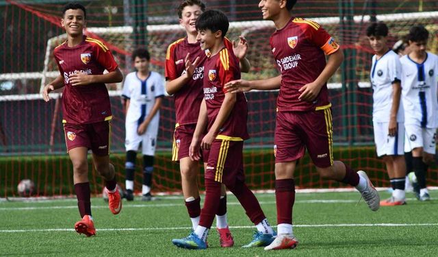 Kayserispor U14 takımı 2'de 2 yaptı