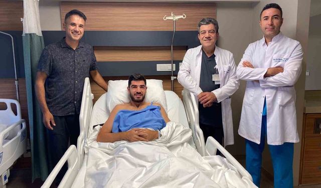 Kayserispor'da Fethi Özer ameliyat oldu
