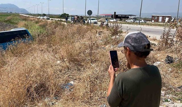 Kazanın ardından olay yerinde sosyal medya yayını açan yaşlı kadın kamerada