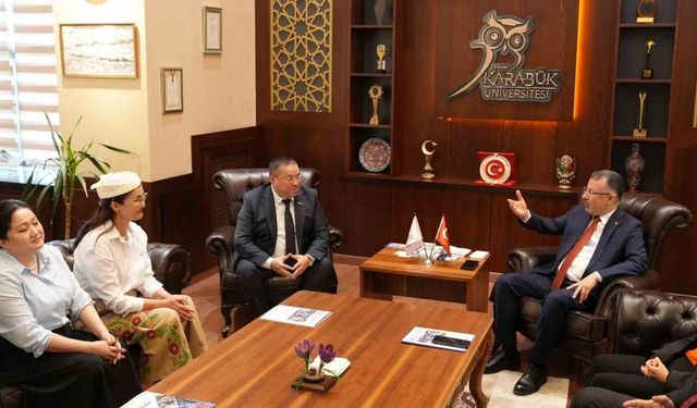 KBÜ ile Atyrau Üniversitesi arasında yüksek lisans iş birliği