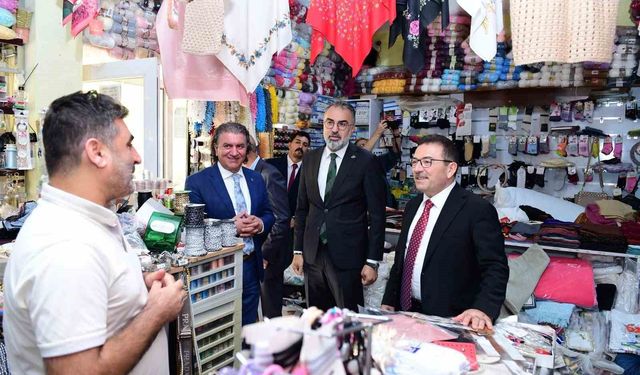 Kestel'de yoğun ziyaret trafiği