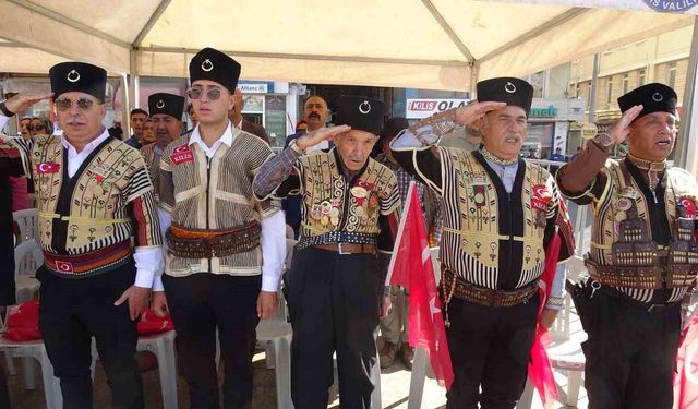 Kilis'te 19 Eylül Gaziler Günü programı düzenlendi
