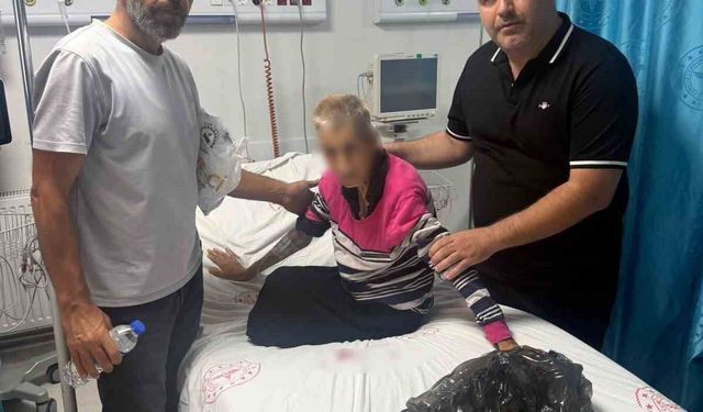 Kimsesiz kadının yardımına DİKO Başkanı Sanal koştu