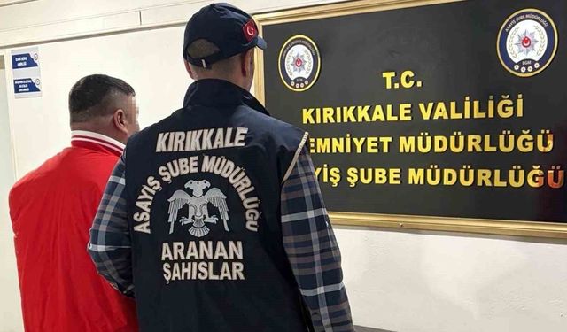Kırıkkale'de aranan 2 hükümlü yakalandı