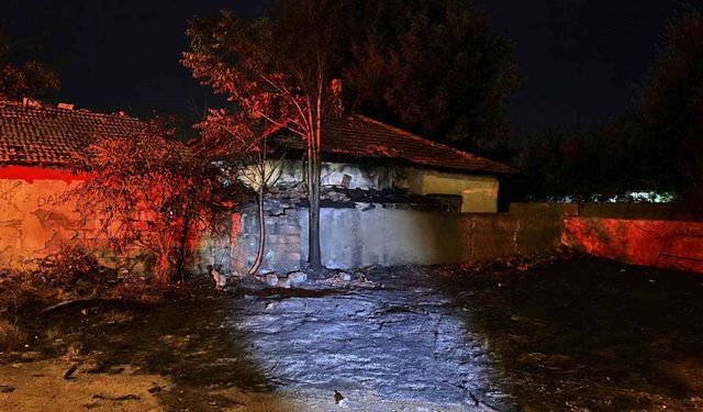 Kırıkkale'de otluk alanda çıkan yangın paniğe neden oldu