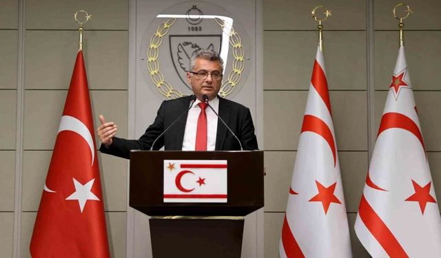 KKTC Cumhurbaşkanı Erhürman: 'Bizi bu kez çözüme ulaştıracak bir müzakere istiyoruz'