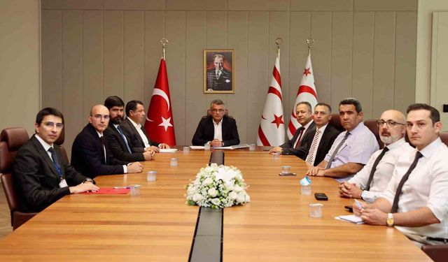KKTC Cumhurbaşkanı Erhürman, Türkiye'den gelen Deniz Kazaları İnceleme heyetini kabul etti