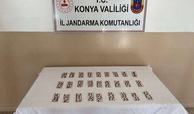 Konya'da jandarmadan uyuşturucu operasyonu: 6 tutuklama