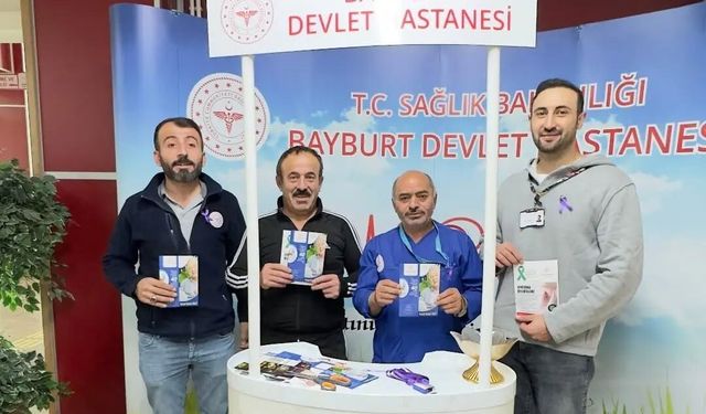 Lenfoma ve prostat kanserine ilişkin vatandaşlara bilgilendirme yapıldı