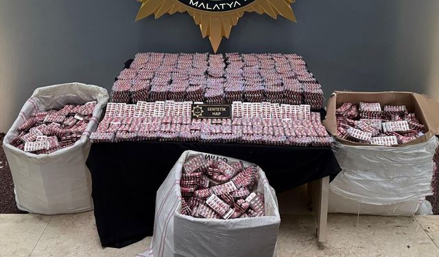 Malatya'da narkotik operasyonu: 10 tutuklama