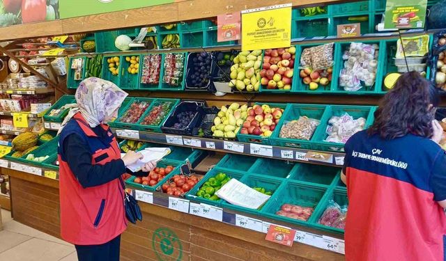 Marketlere yönelik TÜFİS yapıldı